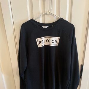 Peloton black crew neck